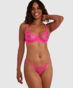 Night Games Night Lights Underwire & Mini V Set - Hot Pink 8 Night Games Night Lights Underwire & Mini V Set - Hot Pink -BRAS N THINGS Shop night games night lights underwire mini v set hot pink 01432701 4
