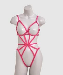 Night Games Prom Queen Bedroom Bodysuit - Pink -BRAS N THINGS Shop night games prom queen bedroom bodysuit pink 01488201 4