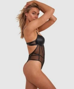 Night Games Simply Sexy Push Up Bodysuit - Black -BRAS N THINGS Shop night games simply sexy push up bodysuit black 01433701 20