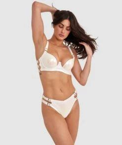 Night Games Sugar Rush High Waist V String - Iridescent 8 Night Games Sugar Rush High Waist V String - Iridescent -BRAS N THINGS Shop night games sugar rush high waist v string iridescent 01330702 10