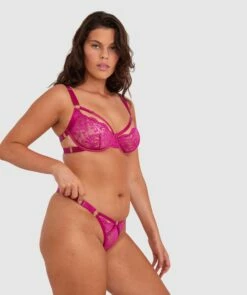 Night Games Summer Crush Soft Cup & Mini V Set - Pink 10 Night Games Summer Crush Soft Cup & Mini V Set - Pink -BRAS N THINGS Shop night games summer crush soft cup mini v set pink 01486001 2