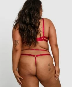 Night Games Valentines Mini V - Red -BRAS N THINGS Shop night games valentines mini v red 01362801 5