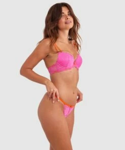 Paloma Mini V - Pink -BRAS N THINGS Shop paloma mini v pink 01373704