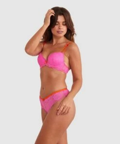Paloma Push Up Bra - Pink 8 Paloma Push Up Bra - Pink -BRAS N THINGS Shop paloma push up bra pink 00826218