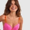 Paloma Push Up Bra - Pink