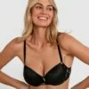 Planet Bliss Lace Contour Bra - Black