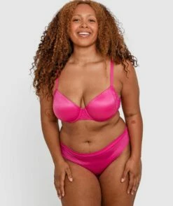 Planet Bliss Lace Contour Bra - Fuchsia Pink 9 Planet Bliss Lace Contour Bra - Fuchsia Pink -BRAS N THINGS Shop planet bliss lace contour bra fuchsia pink 01239102