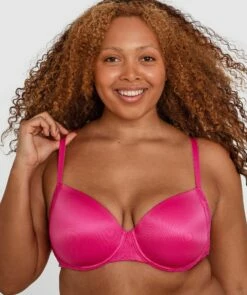 Planet Bliss Lace Contour Bra - Fuchsia Pink 8 Planet Bliss Lace Contour Bra - Fuchsia Pink -BRAS N THINGS Shop planet bliss lace contour bra fuchsia pink 01239102 5