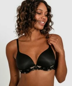 Planet Bliss Lace Full Cup Bra - Black 9 Planet Bliss Lace Full Cup Bra - Black -BRAS N THINGS Shop planet bliss lace full cup bra black 01239001