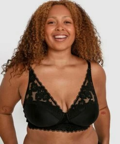 Front Page -BRAS N THINGS Shop planet bliss lace wirefree bra black 01302401 3