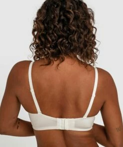 Planet Bliss Lace Wirefree Bra - Ivory -BRAS N THINGS Shop planet bliss lace wirefree bra ivory 01302402 3