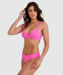 Planet Bliss Swim New Wave Hipster Pant - Hot Pink 8 Planet Bliss Swim New Wave Hipster Pant - Hot Pink -BRAS N THINGS Shop planet bliss swim new wave hipster pant hot pink 01425302 5