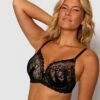 Posie Lace Full Cup Bra - Black