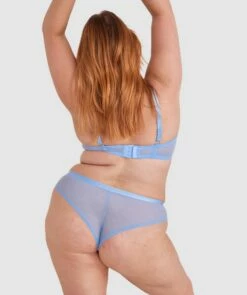 Posie Lace Full Cup Bra - Light Blue -BRAS N THINGS Shop posie lace full cup bra light blue 01152004 12