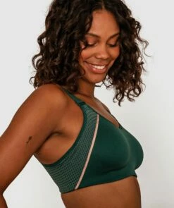 Pro Elite Full Cup Crop Bra - Teal -BRAS N THINGS Shop pro elite full cup crop bra teal 01192803