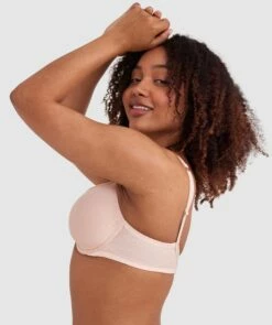 Pure Body Contour Bra - Blush Pink -BRAS N THINGS Shop pure body contour bra blush pink 00891802 6