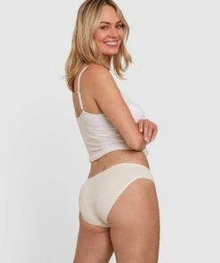 Rachel Bikini Brief - Eggshell 7 Rachel Bikini Brief - Eggshell -BRAS N THINGS Shop rachel bikini brief eggshell 01273607 3