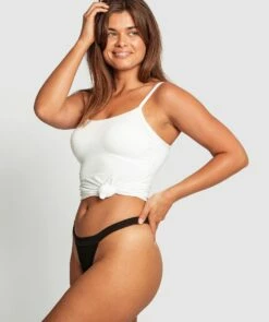 Rachel Mini V Knicker - Black -BRAS N THINGS Shop rachel mini v knicker black 01273802