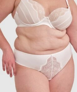 Revolve High Waist V String - Ivory -BRAS N THINGS Shop revolve high waist v string ivory 01442102 1
