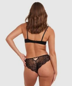 Revolve Removable Wire Push Up Bra - Black -BRAS N THINGS Shop revolve removable wire push up bra black 01441401 6