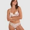Revolve Removable Wire Push Up Bra - Ivory