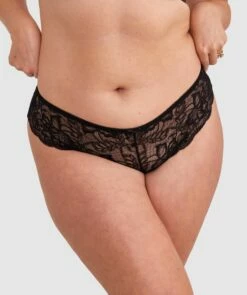 Romance Brazilian Knicker - Black