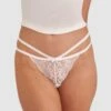 Romance Mini V Knicker - Ivory