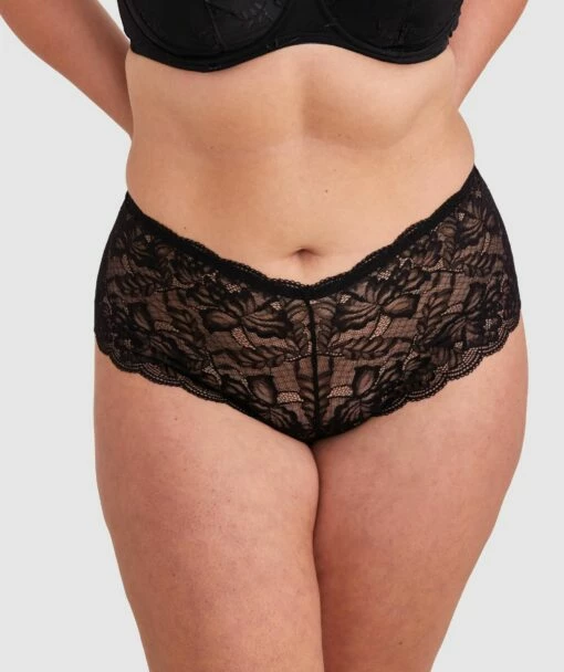 Romance Shortie - Black 5 Romance Shortie - Black -BRAS N THINGS Shop romance shortie black 00590202 3