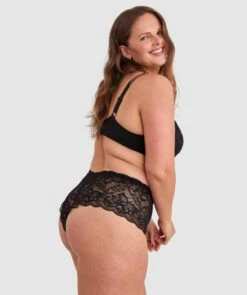 Romance Shortie - Black -BRAS N THINGS Shop romance shortie black 00590202 5