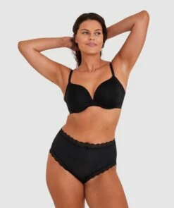 Romy Full Brief - Black 10 Romy Full Brief - Black -BRAS N THINGS Shop romy full brief black 01491401 8