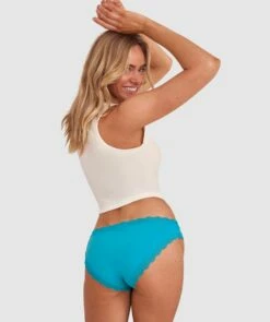 Rosy Bikini Brief - Teal 10 Rosy Bikini Brief - Teal -BRAS N THINGS Shop rosy bikini brief teal 01080408 7