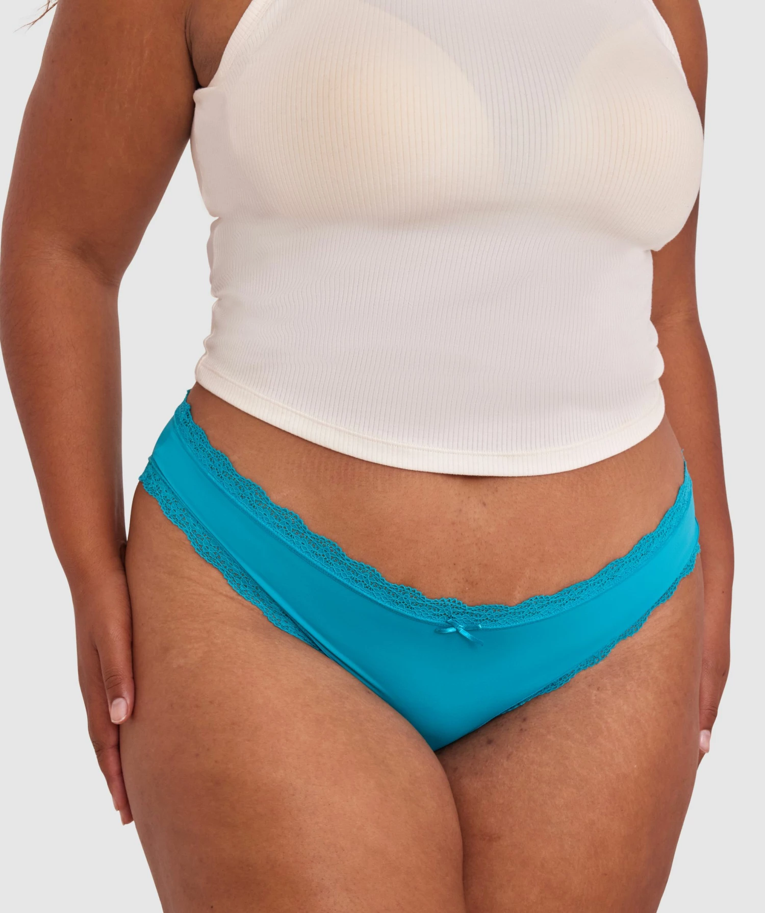 Rosy Bikini Brief - Teal 1 Rosy Bikini Brief - Teal