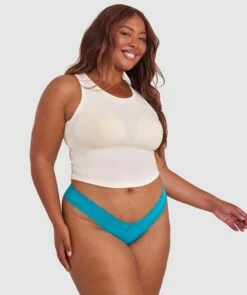 Rosy High Cut Brief - Teal 9 Rosy High Cut Brief - Teal -BRAS N THINGS Shop rosy high cut brief teal 01162403 11