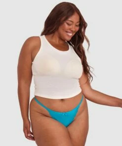 Rosy Mini V - Teal 10 Rosy Mini V - Teal -BRAS N THINGS Shop rosy mini v teal 01080309 13