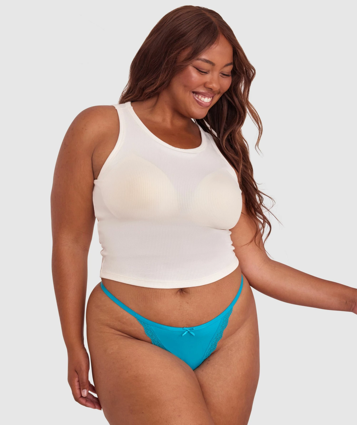 Rosy Mini V - Teal 5 Rosy Mini V - Teal - Image 5