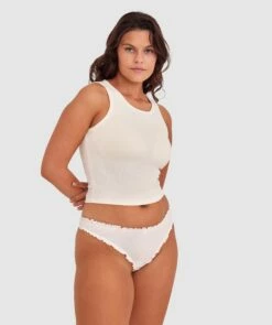 Sadie V String - Ivory -BRAS N THINGS Shop sadie v string ivory 01482201 2