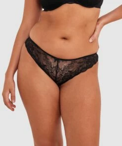 Sally Brazilian Knicker - Black
