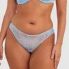 Sally Brazilian Knicker - Sky Blue