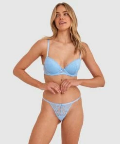 Sally Mini V - Sky Blue -BRAS N THINGS Shop sally mini v sky blue 01484503 1