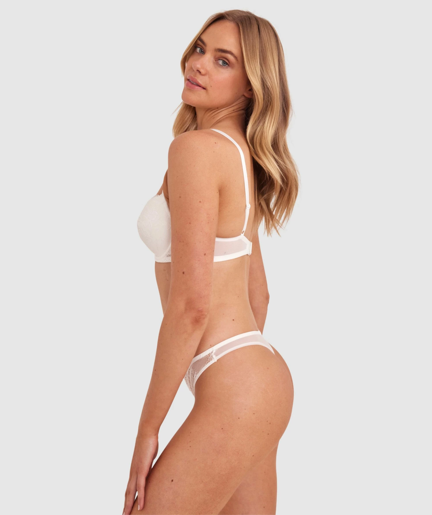 Sally Push Up Bra - Ivory 3 Sally Push Up Bra - Ivory - Image 3