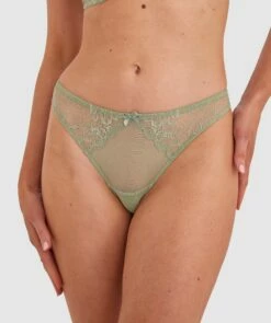 Sally V String - Khaki -BRAS N THINGS Shop sally v string khaki 01484302