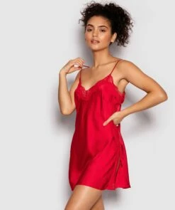 Samantha Slip - Red 10 Samantha Slip - Red -BRAS N THINGS Shop samantha slip red 01088402 4