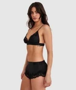 Sammy Bralette - Black -BRAS N THINGS Shop sammy bralette black 01405904 4