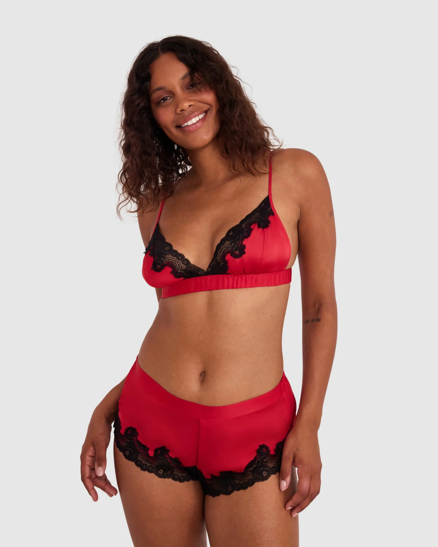 Sammy Bralette - Red 2 Sammy Bralette - Red - Image 2