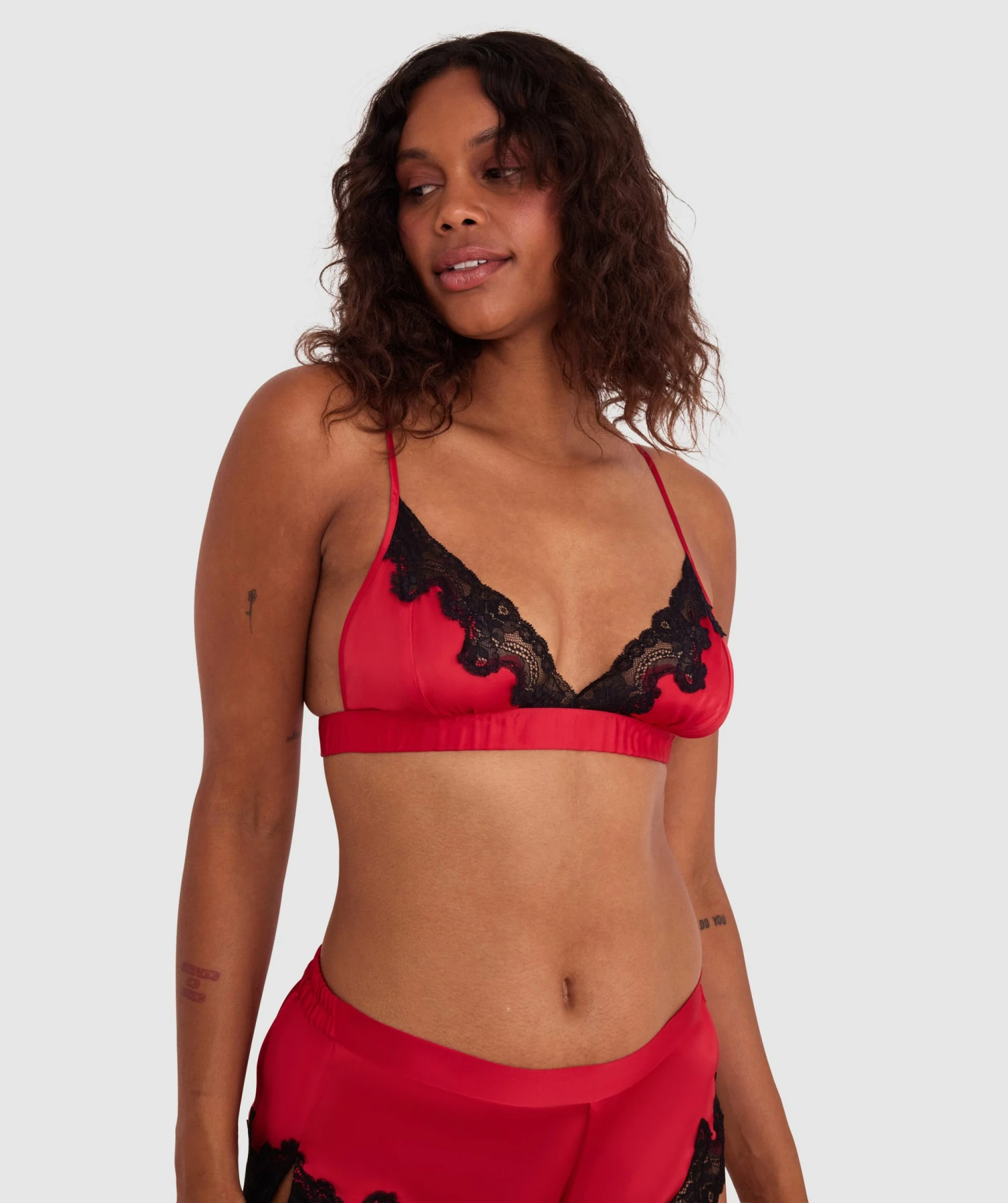 Sammy Bralette - Red 3 Sammy Bralette - Red - Image 3