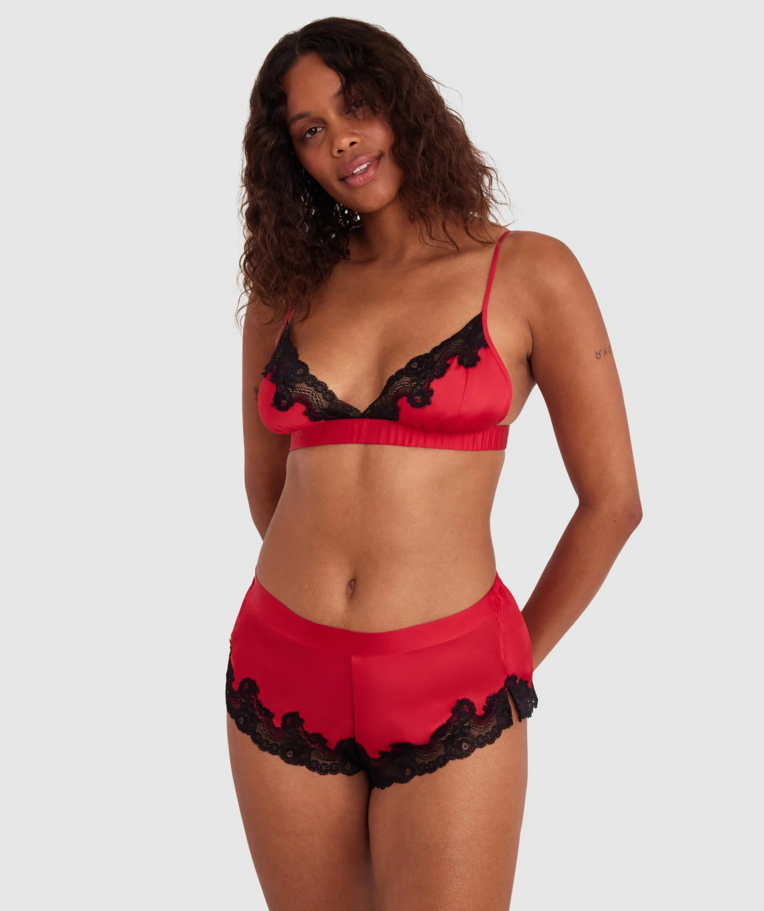 Sammy Bralette - Red 5 Sammy Bralette - Red - Image 5