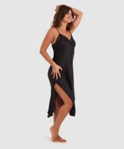 Sammy Long Slip - Black 10 Sammy Long Slip - Black -BRAS N THINGS Shop sammy long slip black 01412001 1