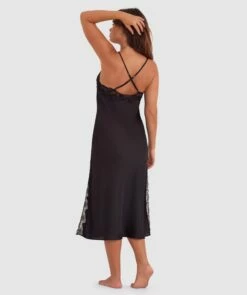 Sammy Long Slip - Black 9 Sammy Long Slip - Black -BRAS N THINGS Shop sammy long slip black 01412001