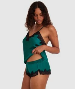 Sammy Short - Dark Green -BRAS N THINGS Shop sammy short dark green 01406105 7