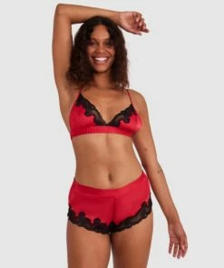 Sammy Short - Red 9 Sammy Short - Red -BRAS N THINGS Shop sammy short red 01406106 6